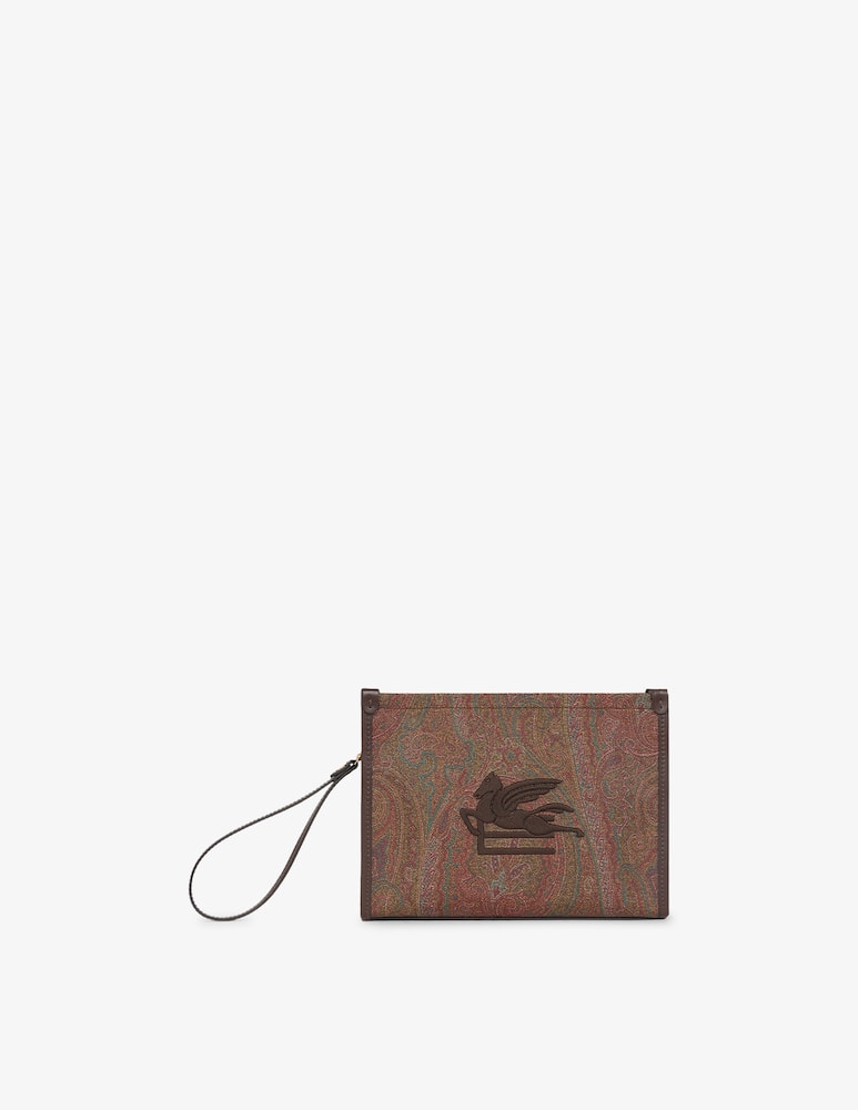 ETRO Pouch arnica con pegaso - immagine 1 ETRO Pouch arnica con pegaso - immagine 1