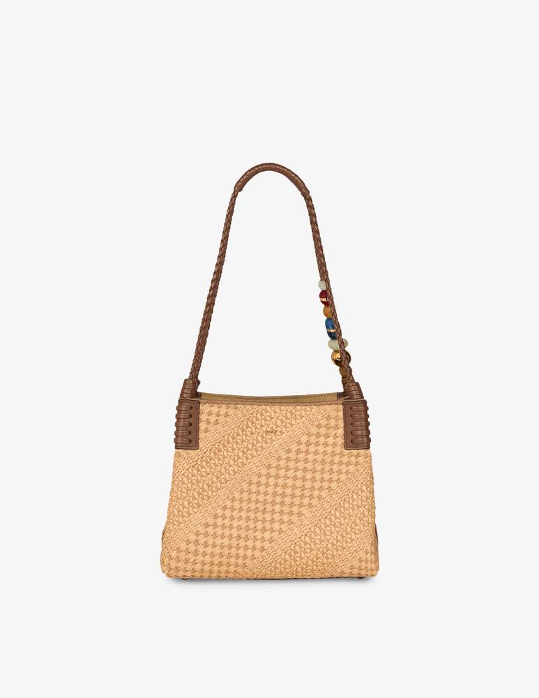 rinascente ETRO Small raffia Libra tote bag