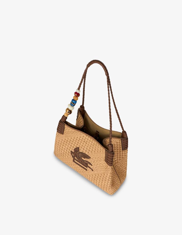rinascente ETRO Small raffia Libra tote bag