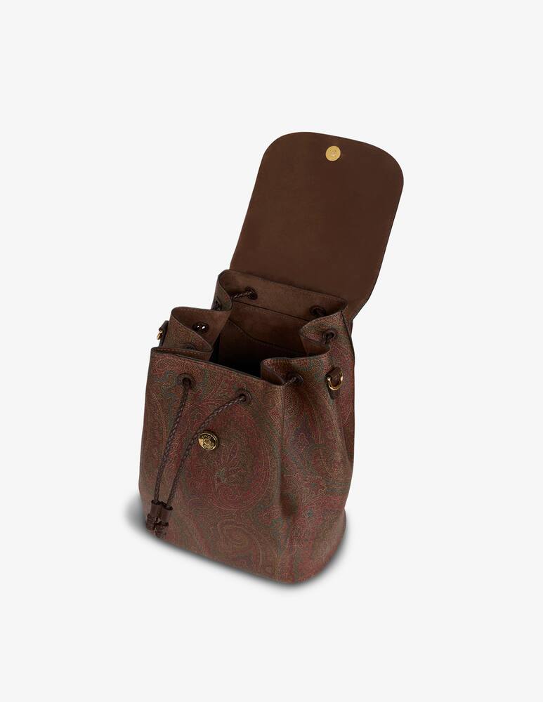 rinascente ETRO Etro essential medium Arnica backpack