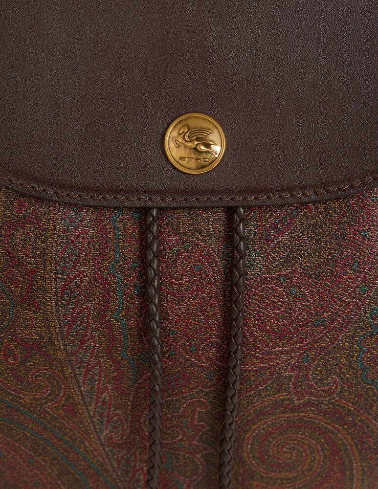 rinascente ETRO Etro essential medium Arnica backpack