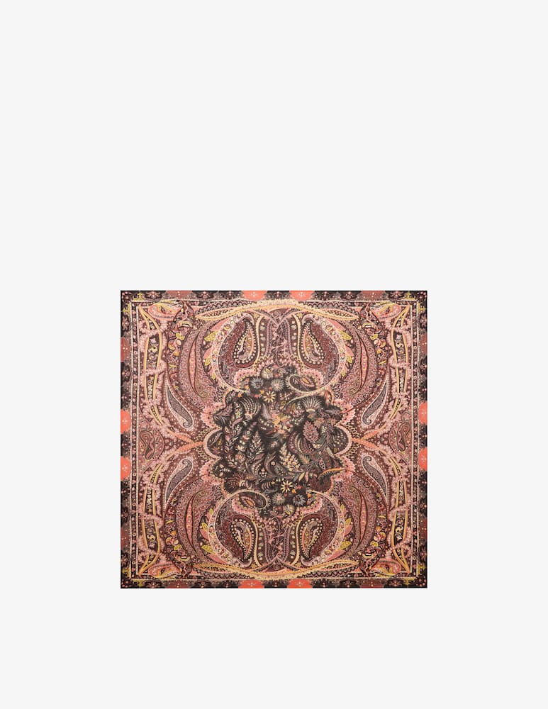 ETRO Modal shawl with floral paisley motif - picture 1 ETRO Modal shawl with floral paisley motif - picture 1