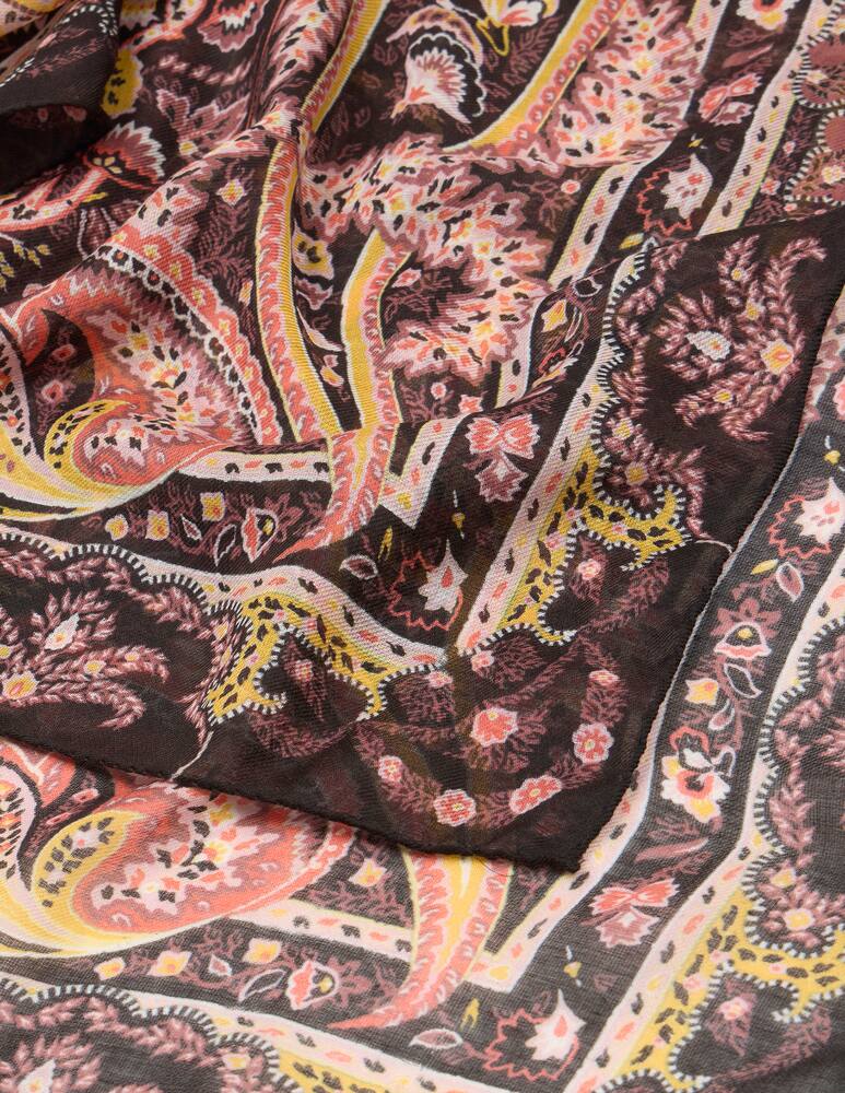rinascente ETRO Modal shawl with floral paisley motif