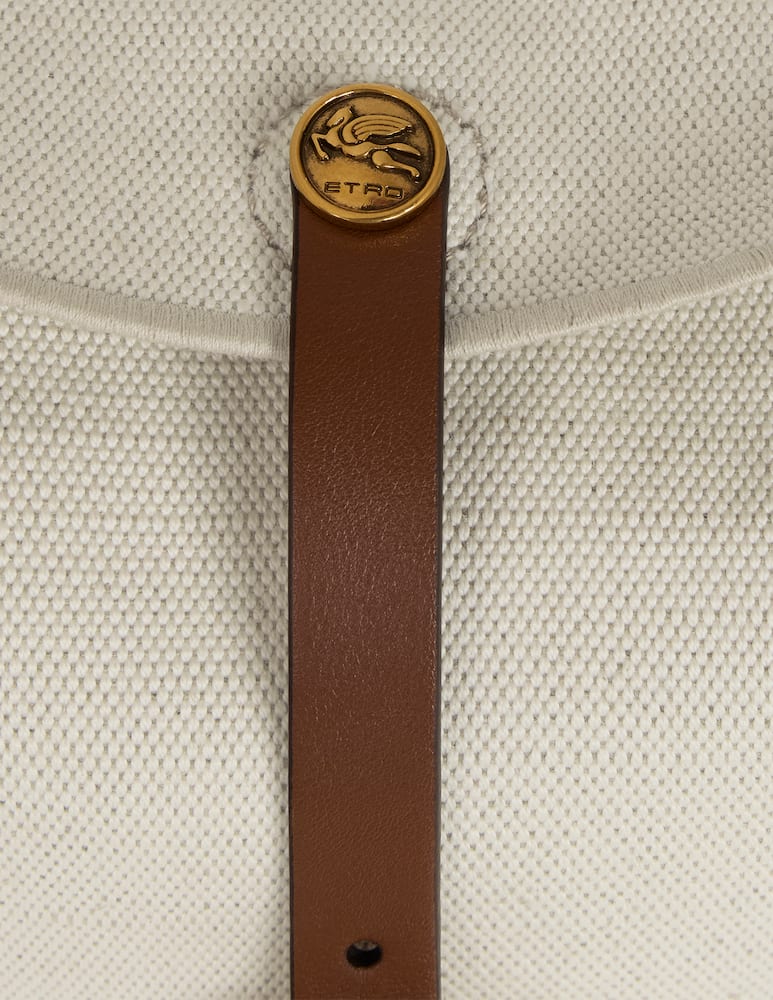 ETRO Medium canvas Pony bag - picture 6 ETRO Medium canvas Pony bag - picture 6