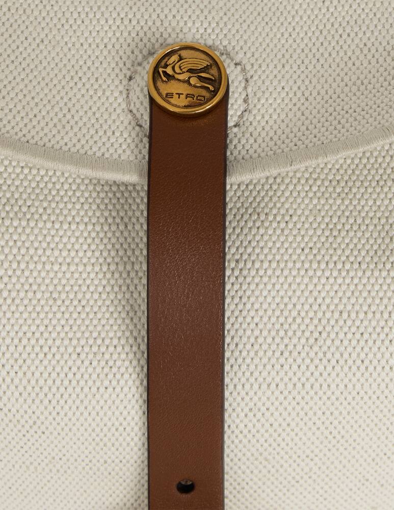 rinascente ETRO Borsa Pony media in canvas