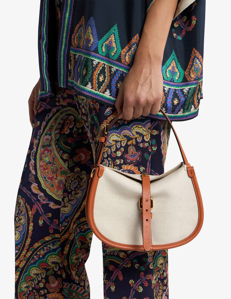 rinascente ETRO Borsa Pony piccola in canvas