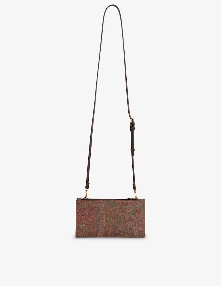 ETRO Etro essential Arnica wallet with shoulder strap - picture 3 ETRO Etro essential Arnica wallet with shoulder strap - picture 3