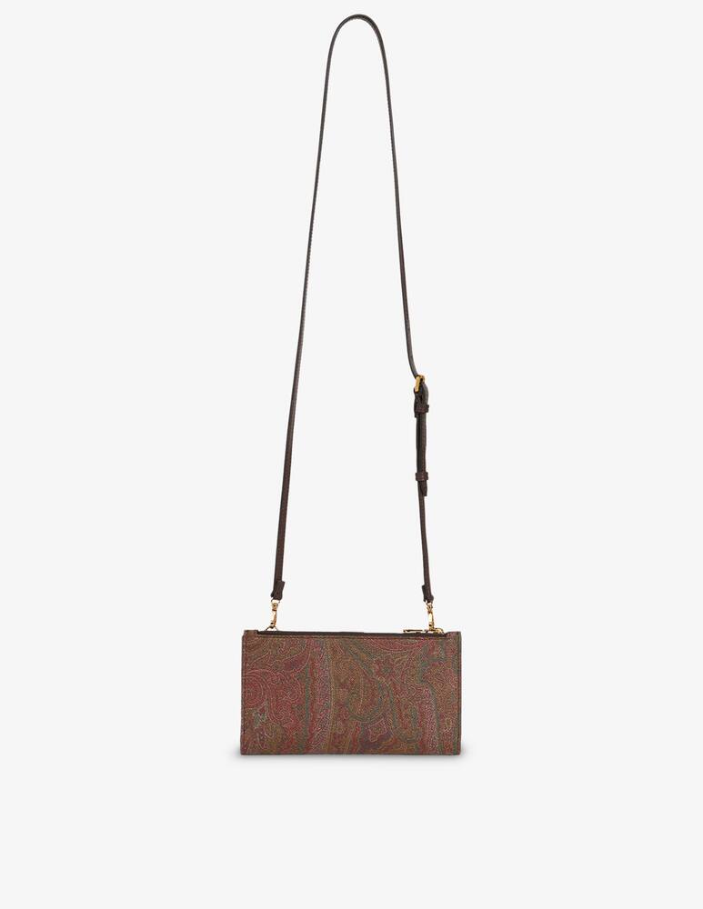 rinascente ETRO Etro essential Arnica wallet with shoulder strap