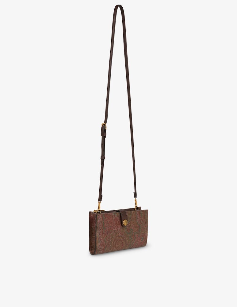 ETRO Etro essential Arnica wallet with shoulder strap - picture 6 ETRO Etro essential Arnica wallet with shoulder strap - picture 6