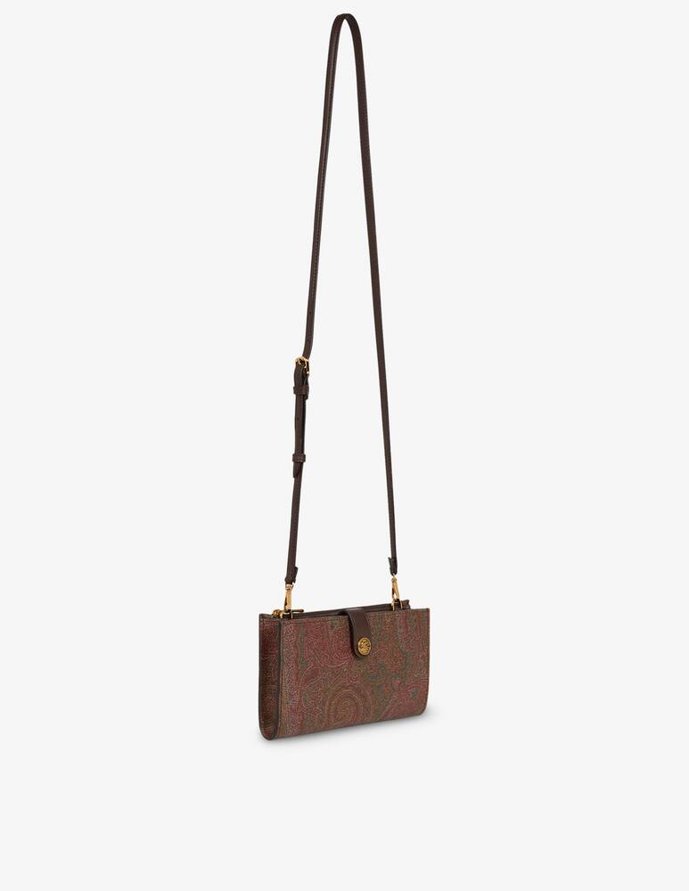 rinascente ETRO Etro essential Arnica wallet with shoulder strap