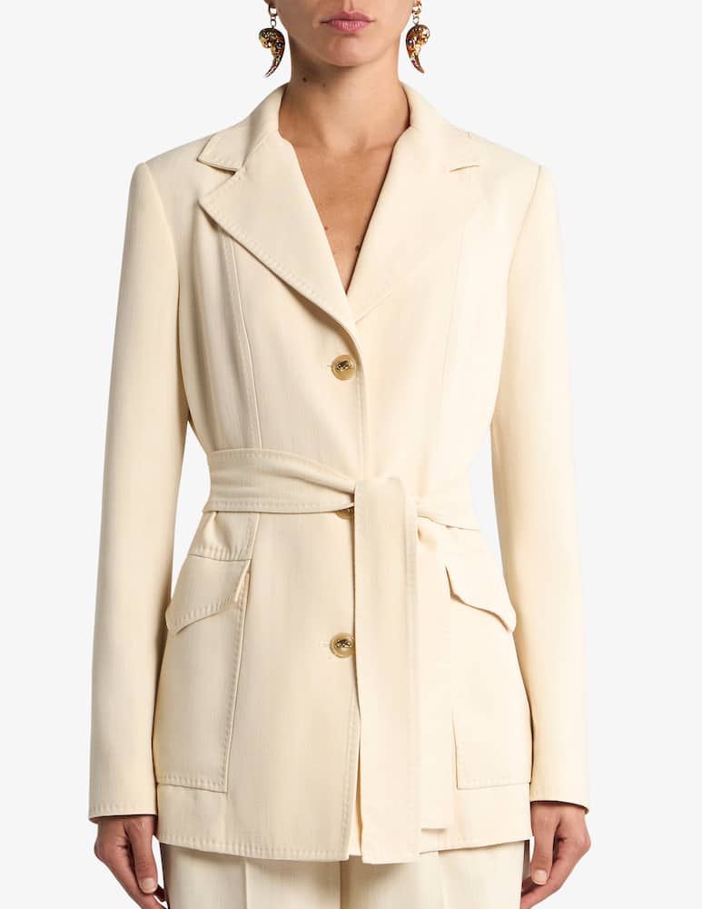 rinascente ETRO Field jacket with belt