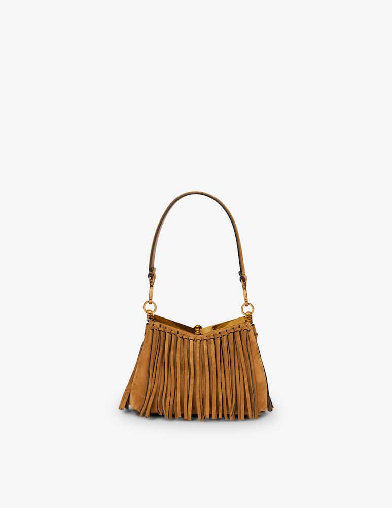 ETRO Small suede Vela bag with fringing - picture 3 ETRO Small suede Vela bag with fringing - picture 3