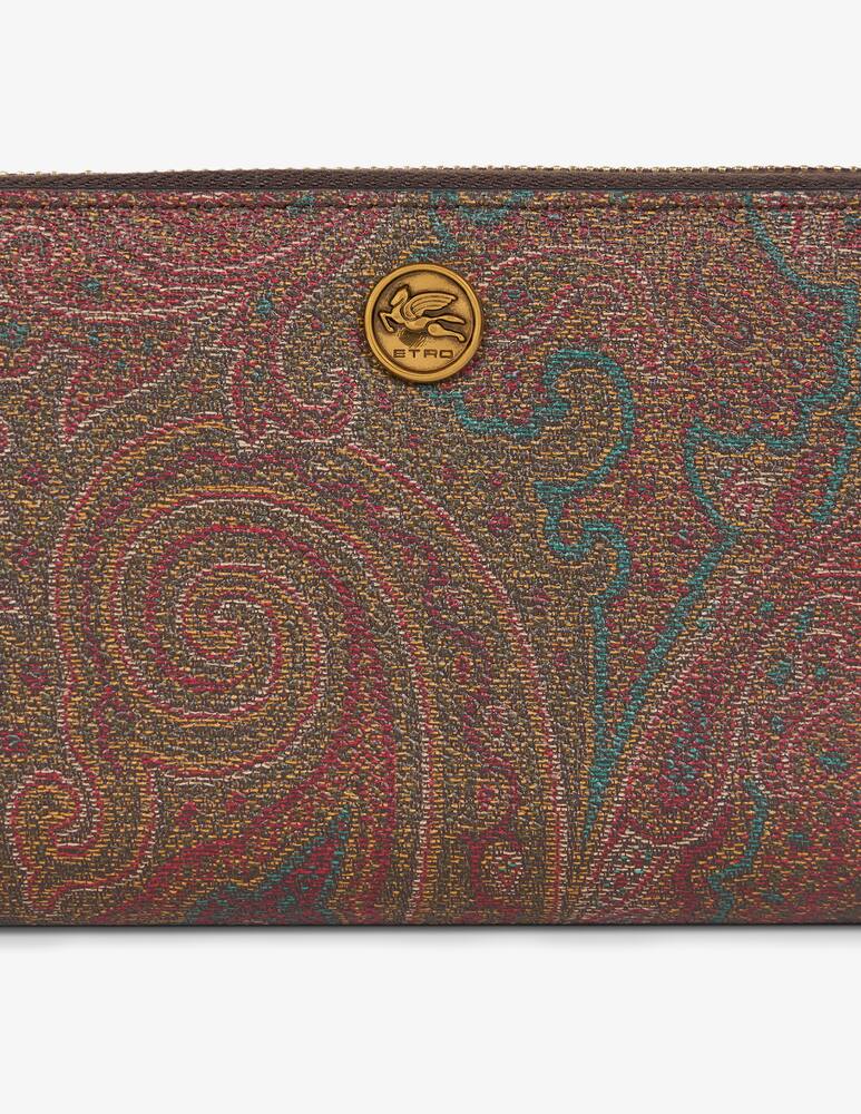 rinascente ETRO Portafoglio zip around Arnica