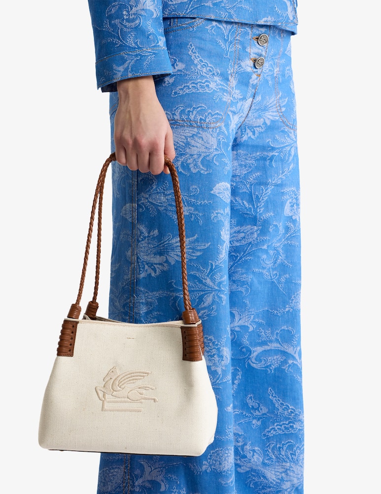 ETRO Small canvas Libra tote bag - picture 2 ETRO Small canvas Libra tote bag - picture 2