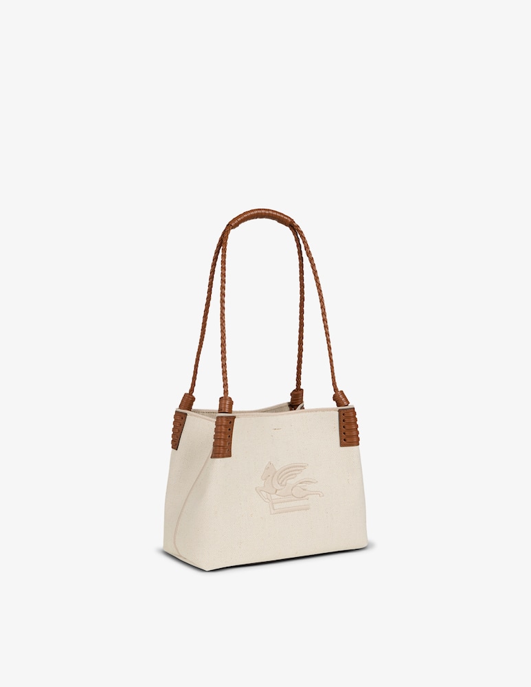 rinascente ETRO Small canvas Libra tote bag