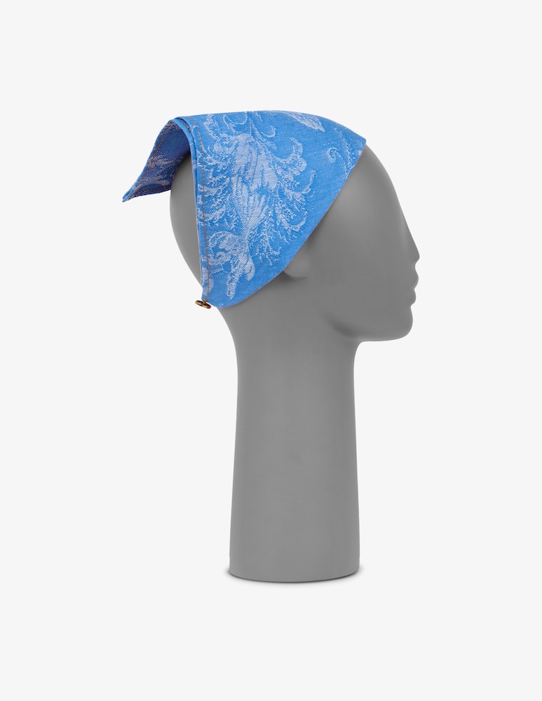 rinascente ETRO Jacquard denim bandanna