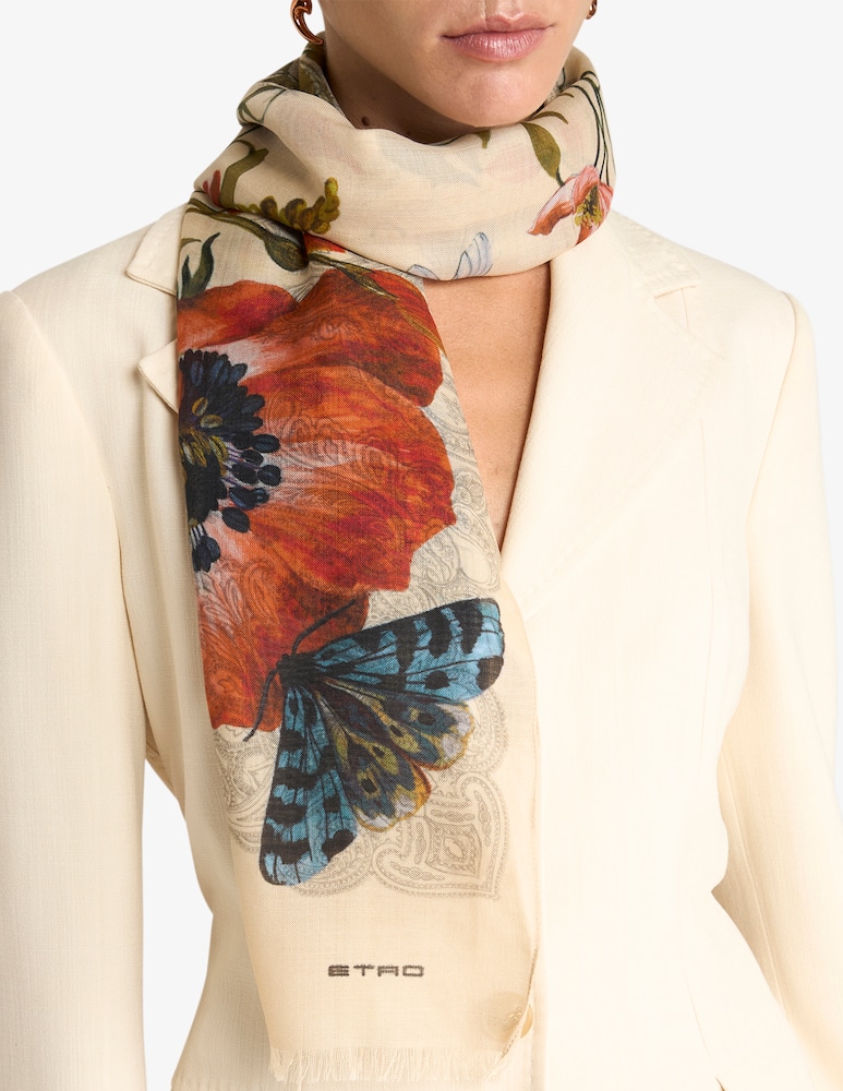 ETRO Boheme floral scarf - picture 2 ETRO Boheme floral scarf - picture 2