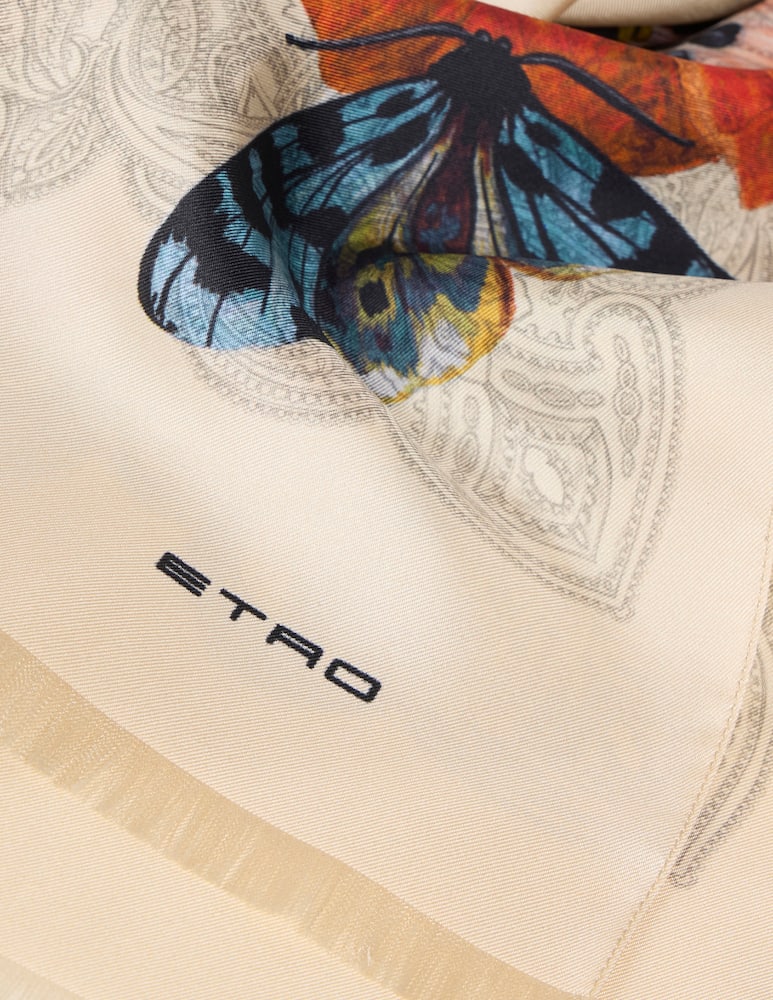 ETRO Boheme floral scarf - picture 3 ETRO Boheme floral scarf - picture 3