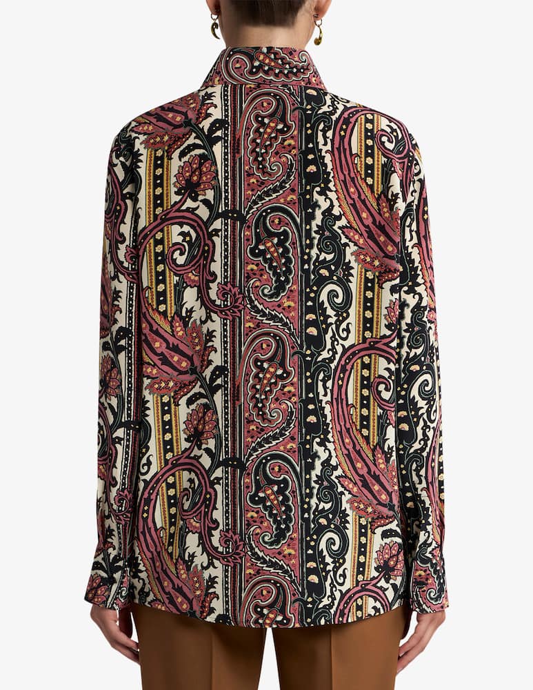 ETRO Camicia in seta con motivo paisley ramage - immagine 3 ETRO Camicia in seta con motivo paisley ramage - immagine 3