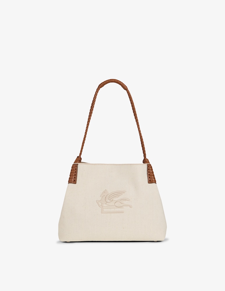 ETRO Borsa shopping Libra media in canvas - immagine 1 ETRO Borsa shopping Libra media in canvas - immagine 1