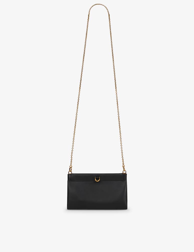ETRO Clutch talk mini in pelle con tracolla a catena - immagine 2 ETRO Clutch talk mini in pelle con tracolla a catena - immagine 2