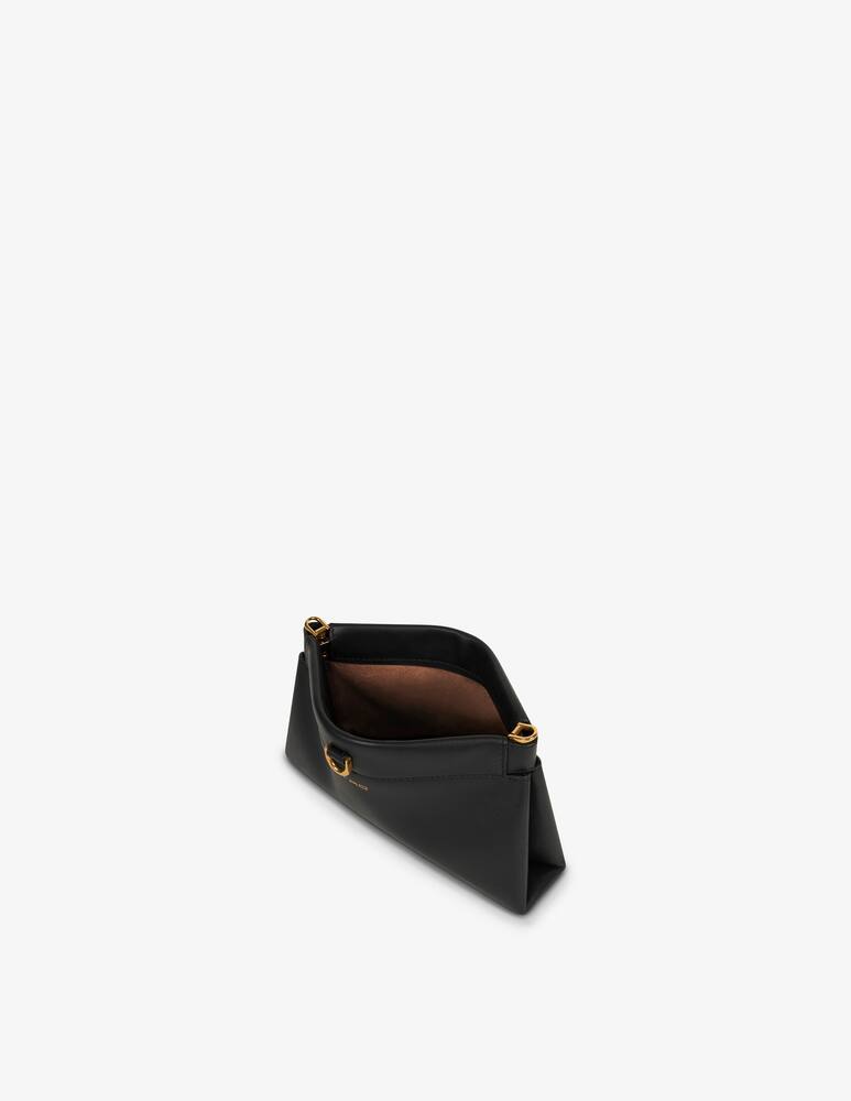 rinascente ETRO Mini leather clutch talk with chain shoulder strap