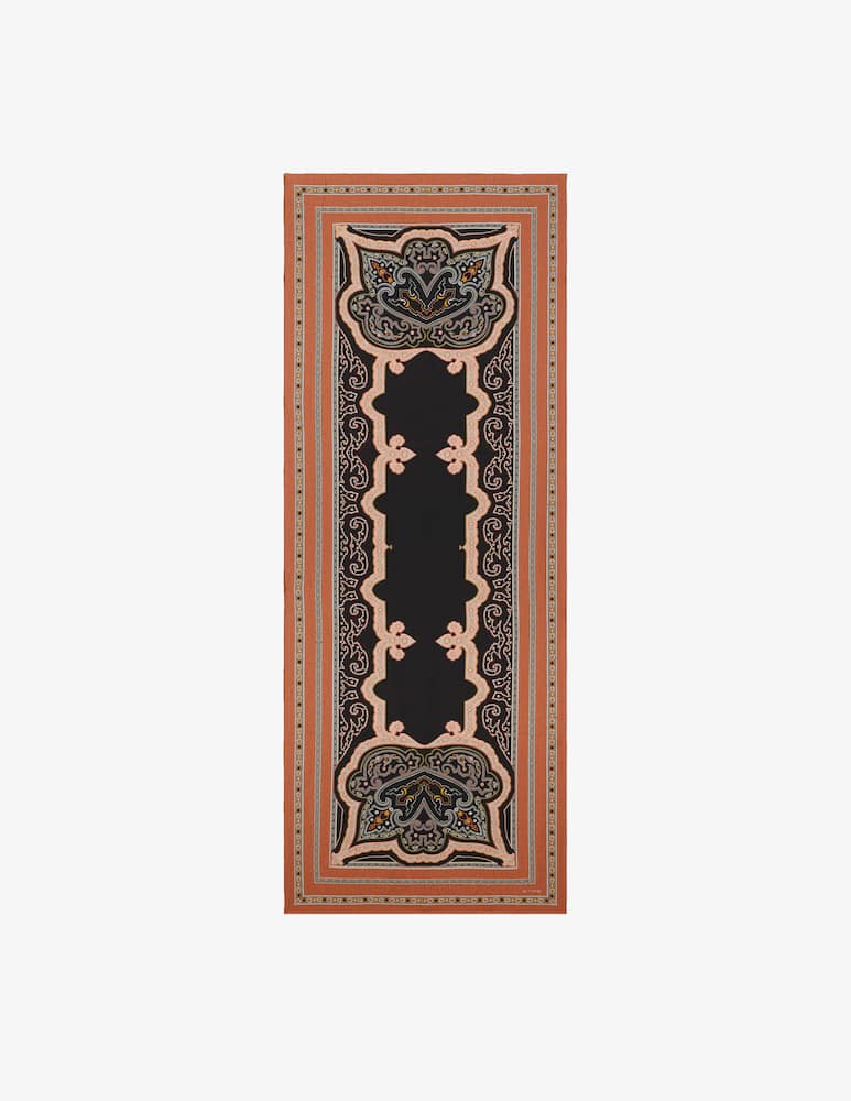 ETRO Silk-Blend fil coupé scarf - picture 1