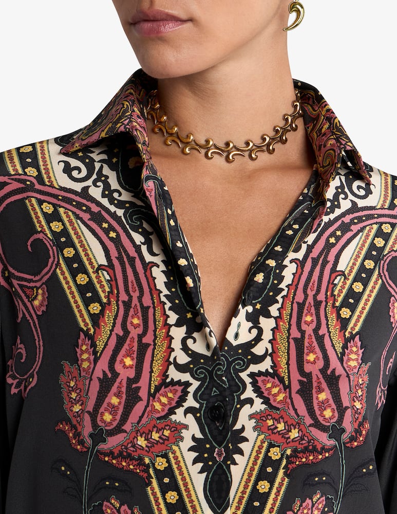 rinascente ETRO Collana paisley mesh