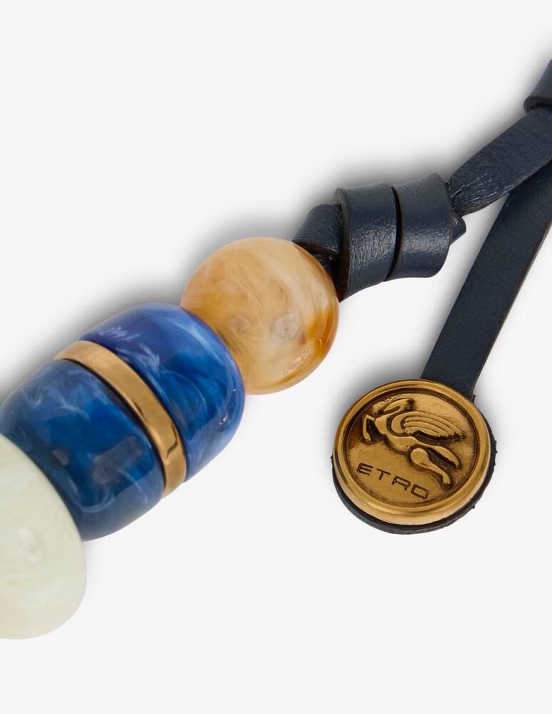 rinascente ETRO Charm with marbles and pegaso coin