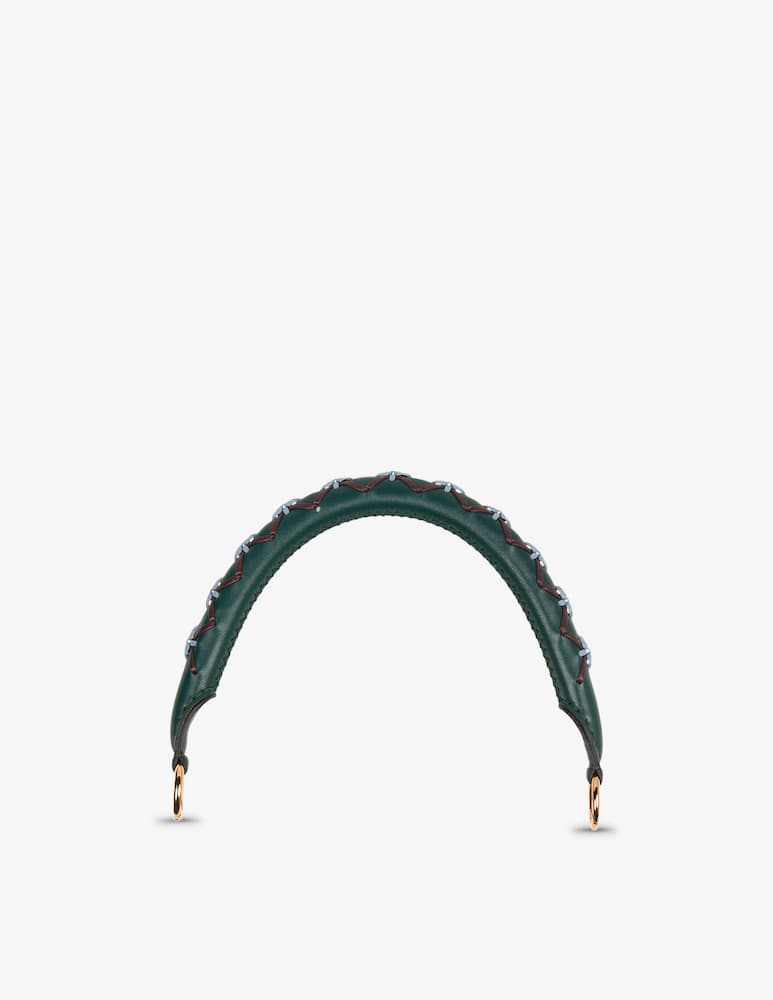 ETRO Manico per borsa in pelle con infilature - immagine 1
