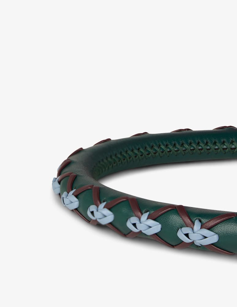 rinascente ETRO Leather bag handle with threading