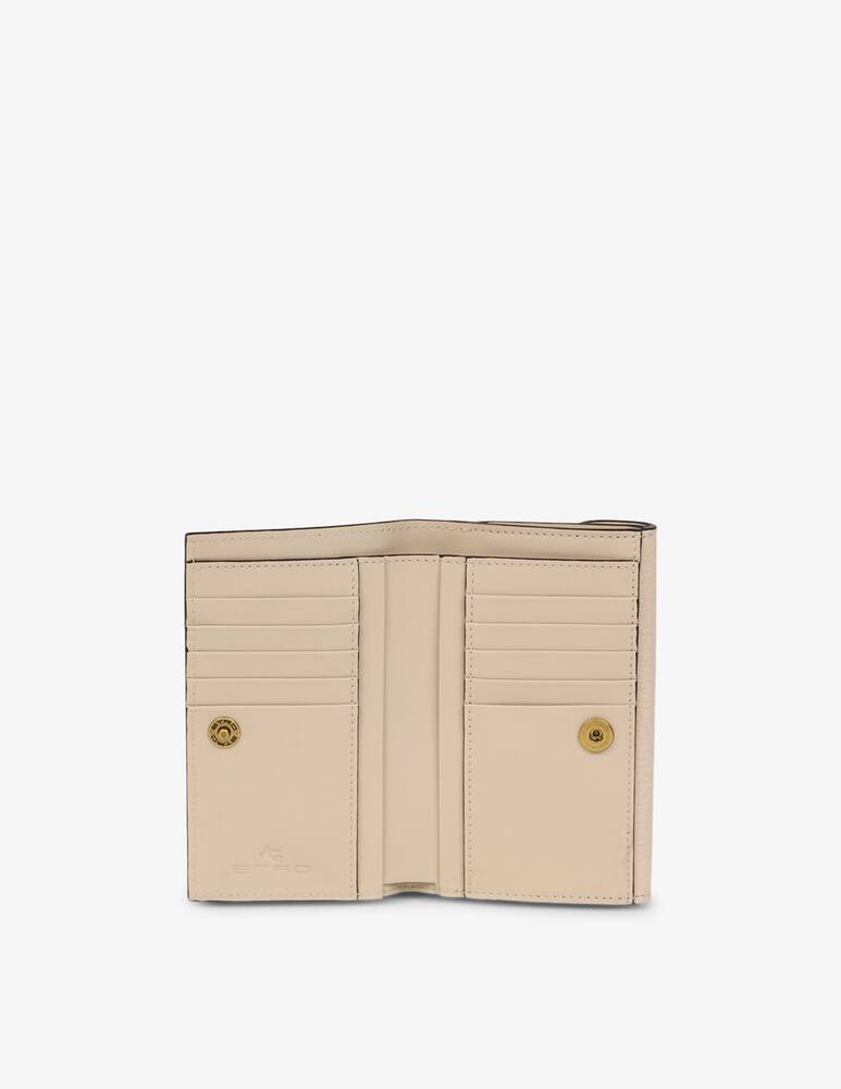 rinascente ETRO Hammered leather Pony wallet