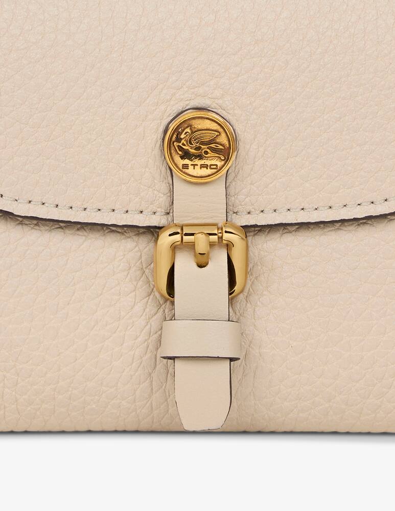 rinascente ETRO Small tumbled leather Pony wallet