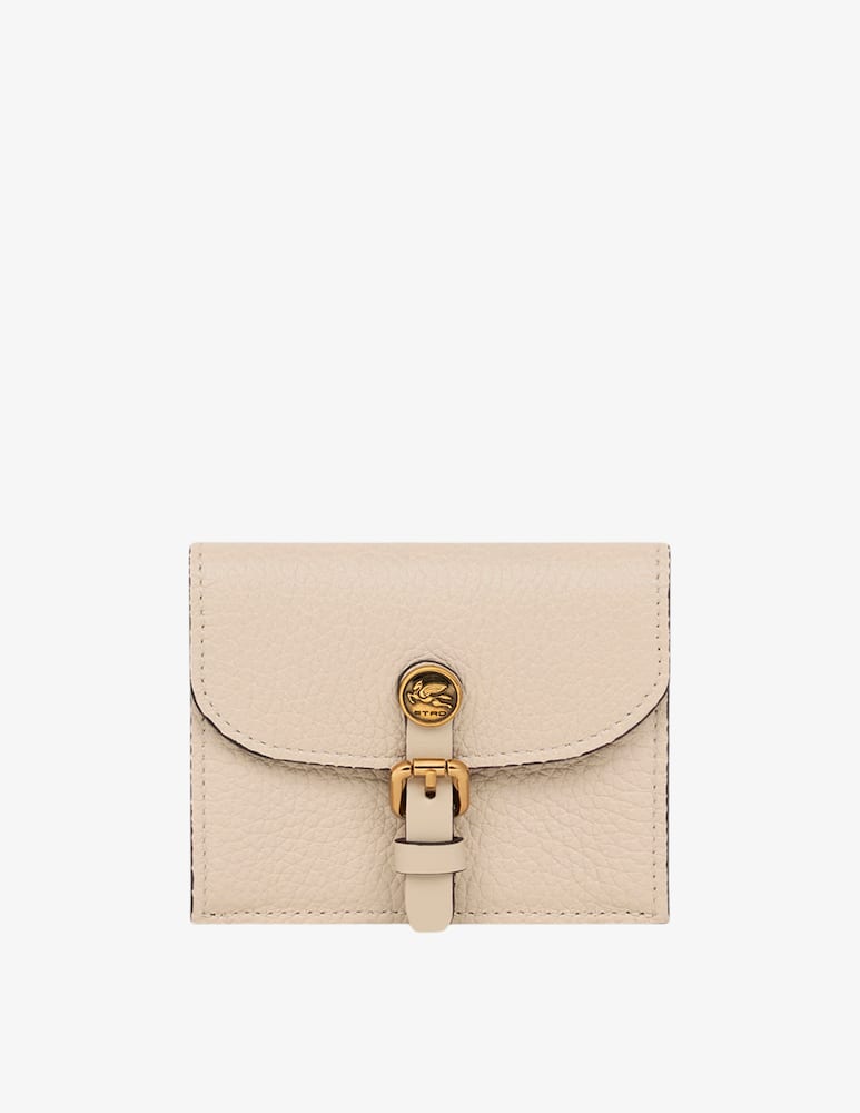 ETRO Pony card holder in tumbled leather - picture 1 ETRO Pony card holder in tumbled leather - picture 1
