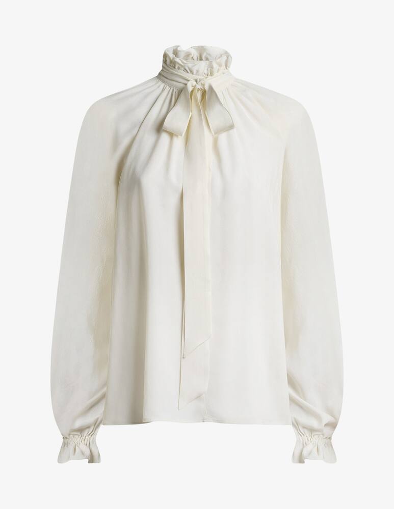 rinascente ETRO V-neck blouse with scarf