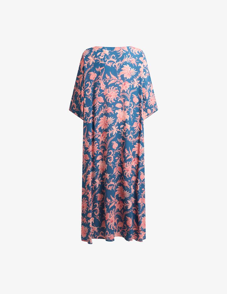 ETRO Long tunic dress in crepe de chine with floral motif - picture 2 ETRO Long tunic dress in crepe de chine with floral motif - picture 2