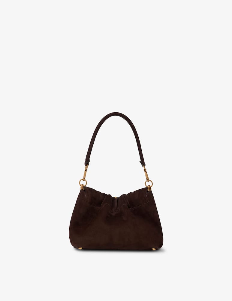 rinascente ETRO Small vela blossom bag in suede