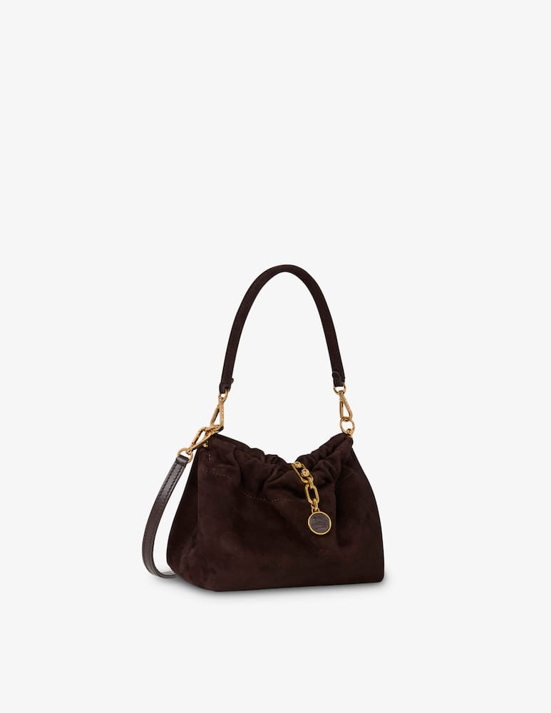 rinascente ETRO Small vela blossom bag in suede