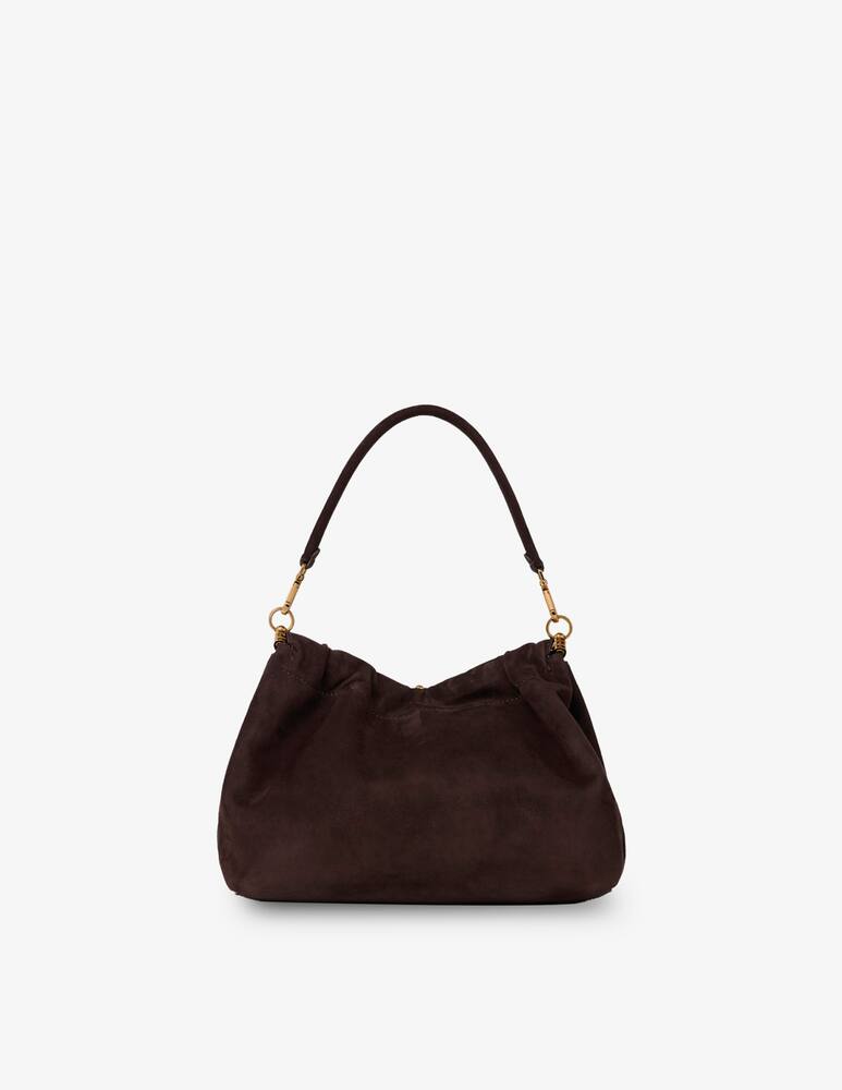 rinascente ETRO Medium vela blossom bag in suede
