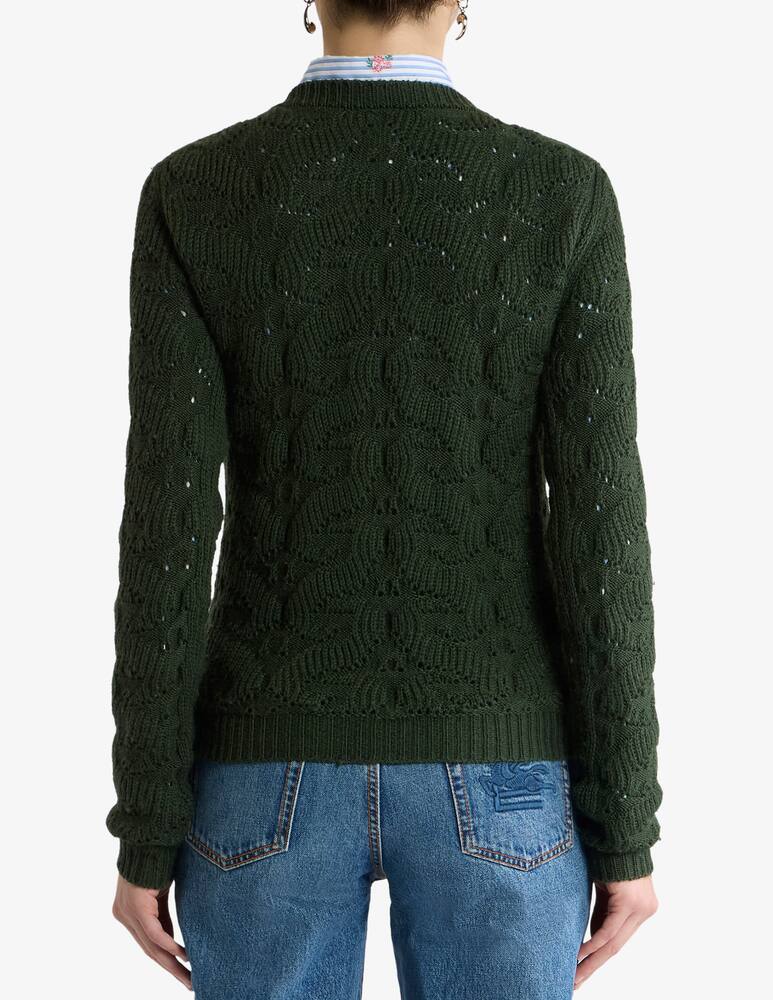 rinascente ETRO Maglione in misto lana con lavorazione paisley