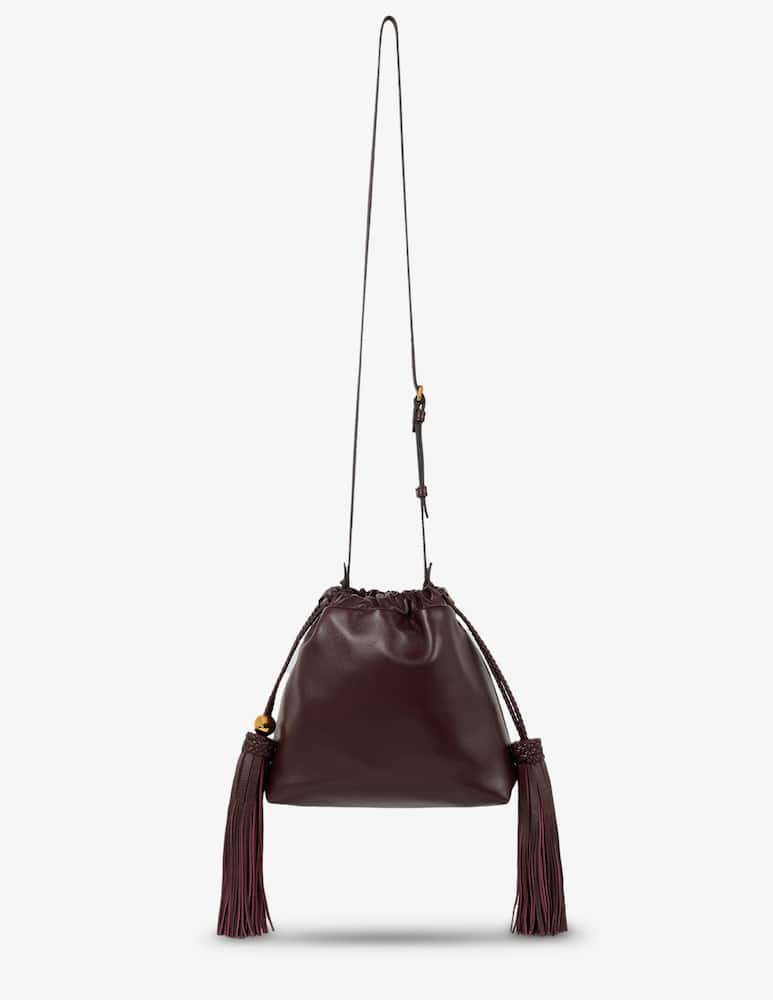 ETRO Mini leather kalispera bag with tassels - picture 3 ETRO Mini leather kalispera bag with tassels - picture 3