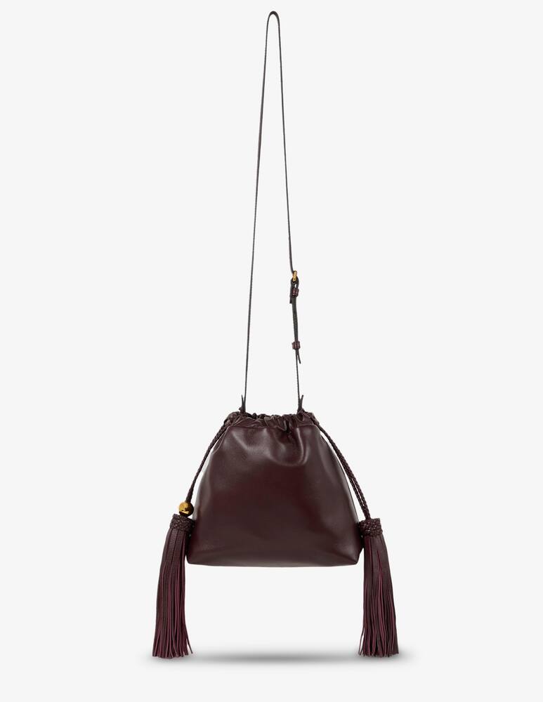 rinascente ETRO Mini leather kalispera bag with tassels