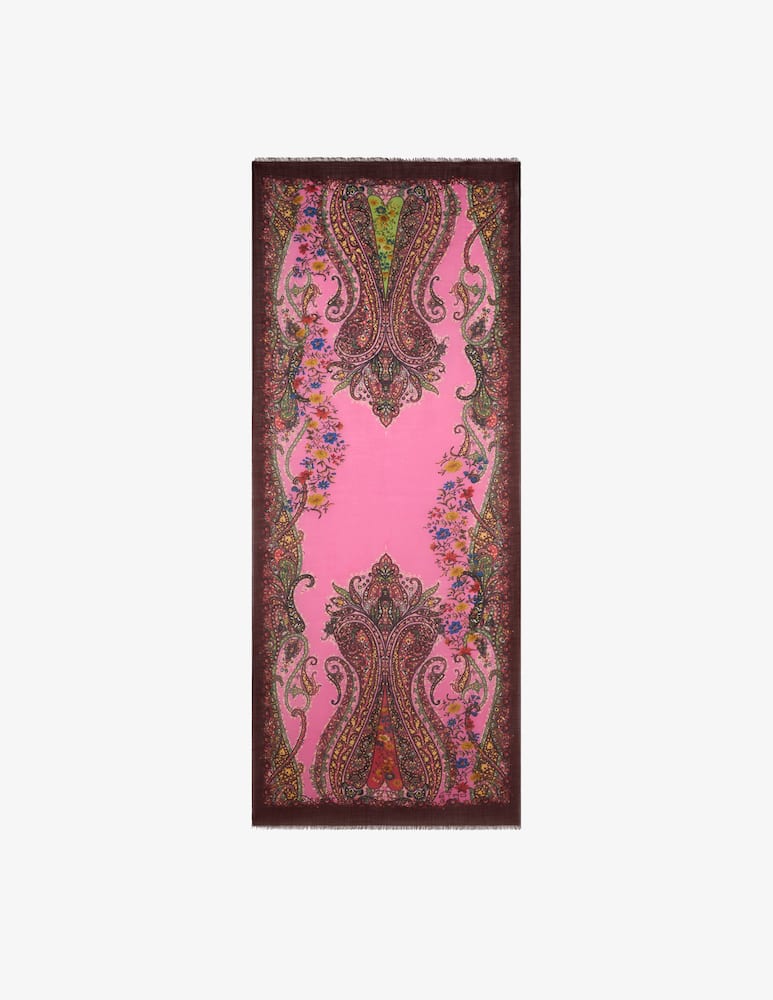 rinascente ETRO Printed cashmere scarf