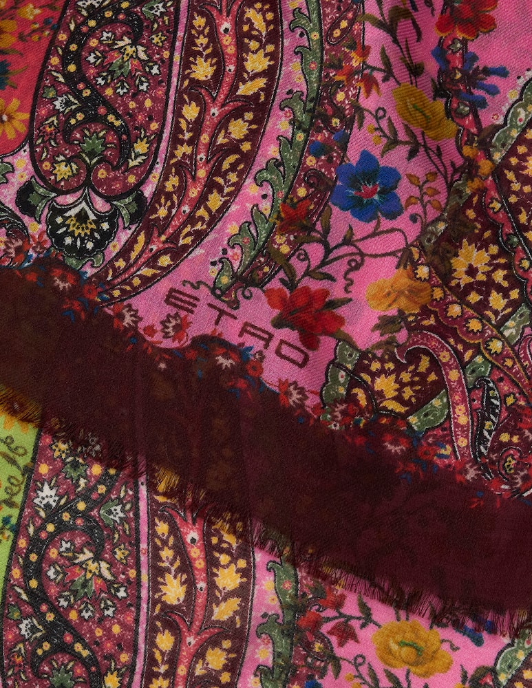 rinascente ETRO Printed cashmere scarf