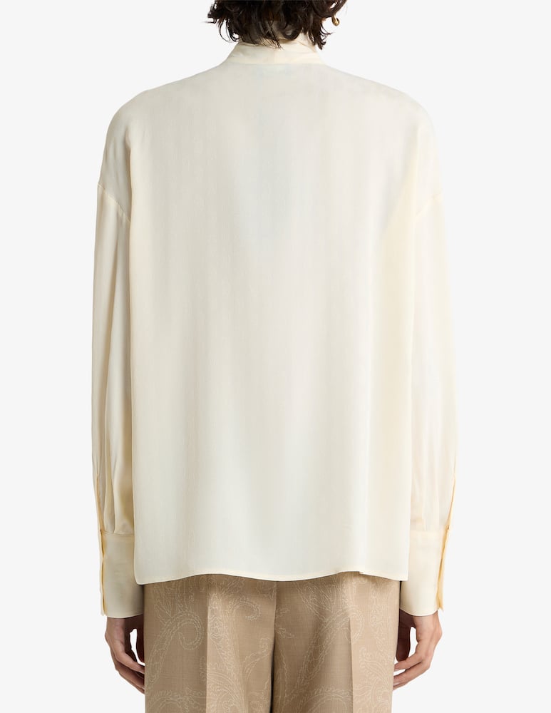 rinascente ETRO Bow tie shirt