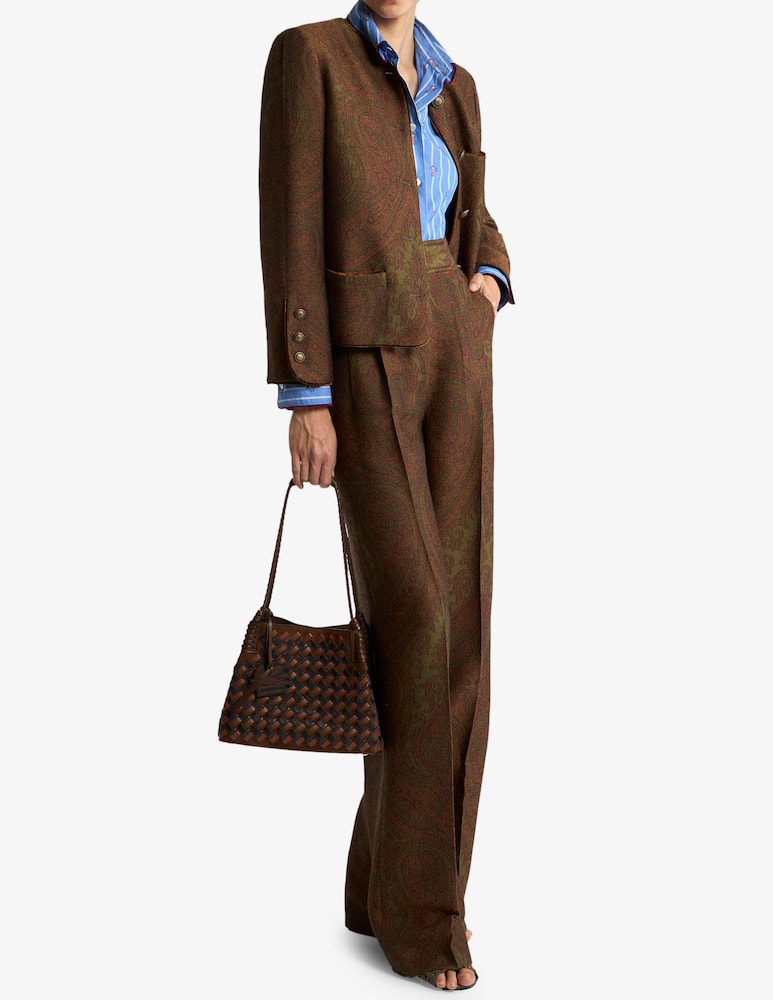 ETRO Wool-blend jacquard jacket with paisley motif - picture 2 ETRO Wool-blend jacquard jacket with paisley motif - picture 2