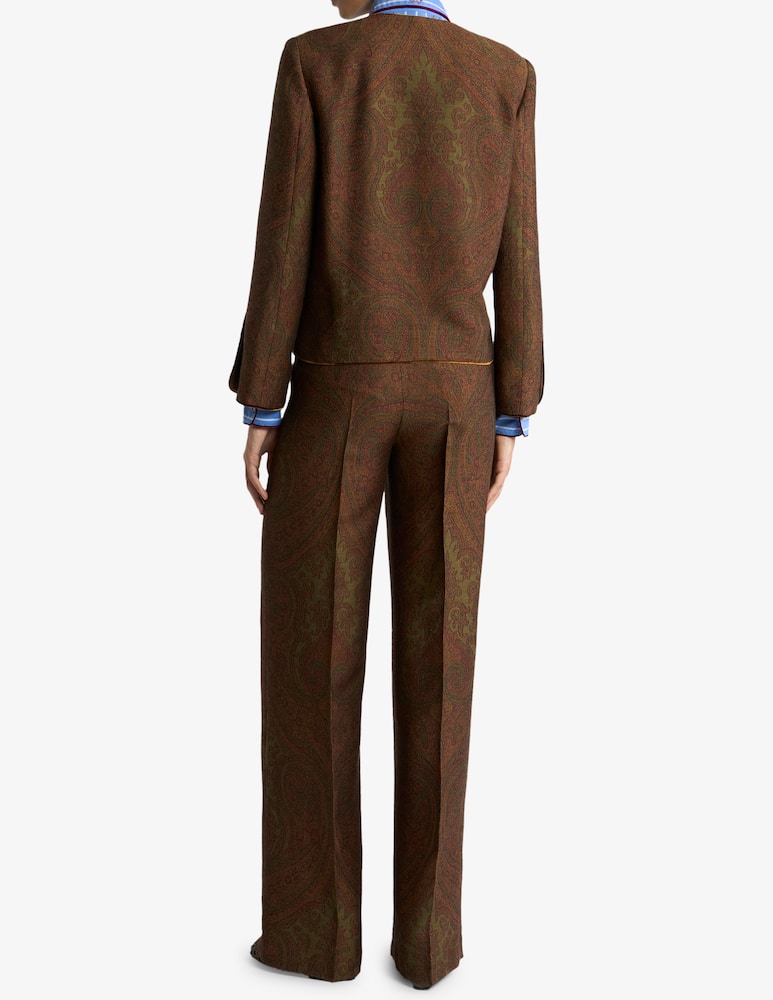 ETRO Wool-blend jacquard jacket with paisley motif - picture 3 ETRO Wool-blend jacquard jacket with paisley motif - picture 3