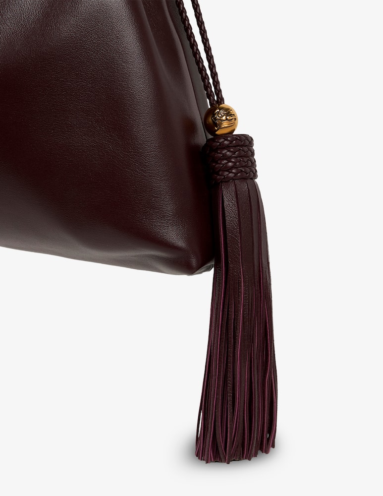 rinascente ETRO Medium leather kalispera bag with tassels