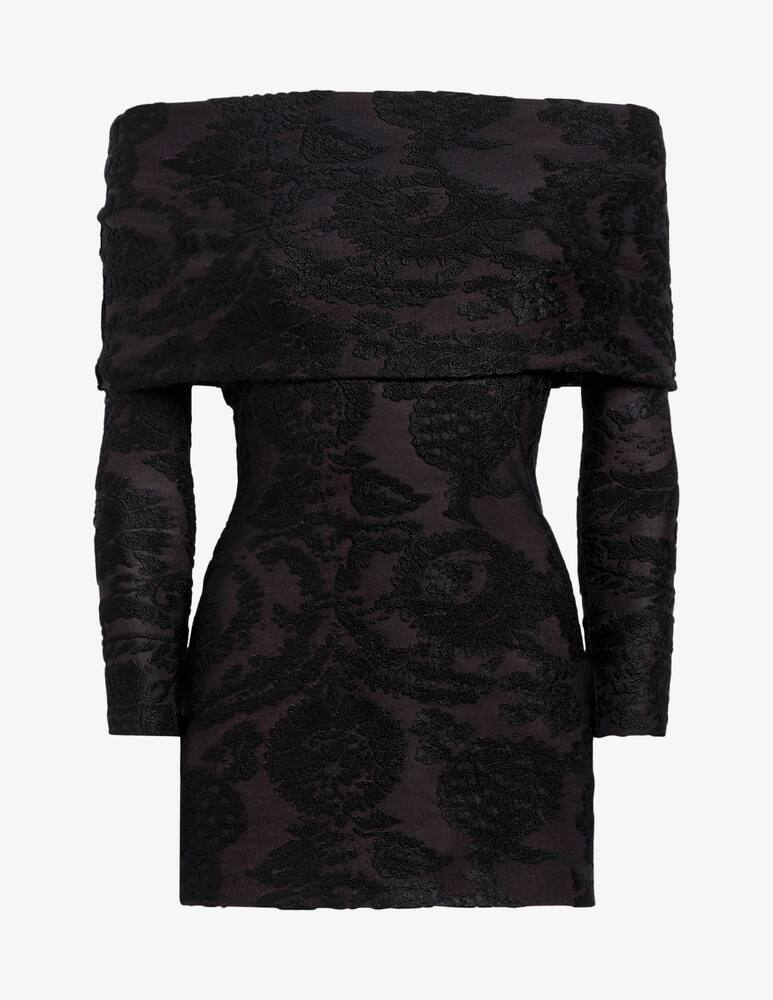 rinascente ETRO Sweater in chenille jacquard with paisley foliage motif