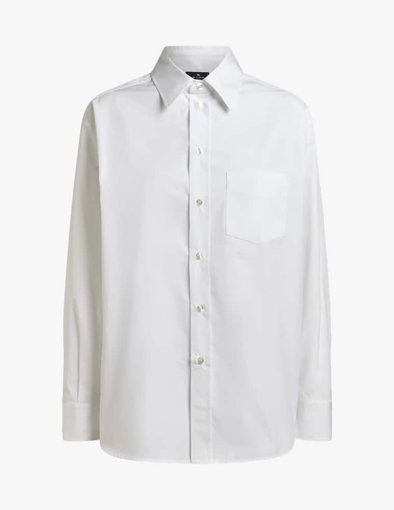 ETRO Cotton and silk shirt with placed print on the back - picture 4 ETRO Cotton and silk shirt with placed print on the back - picture 4
